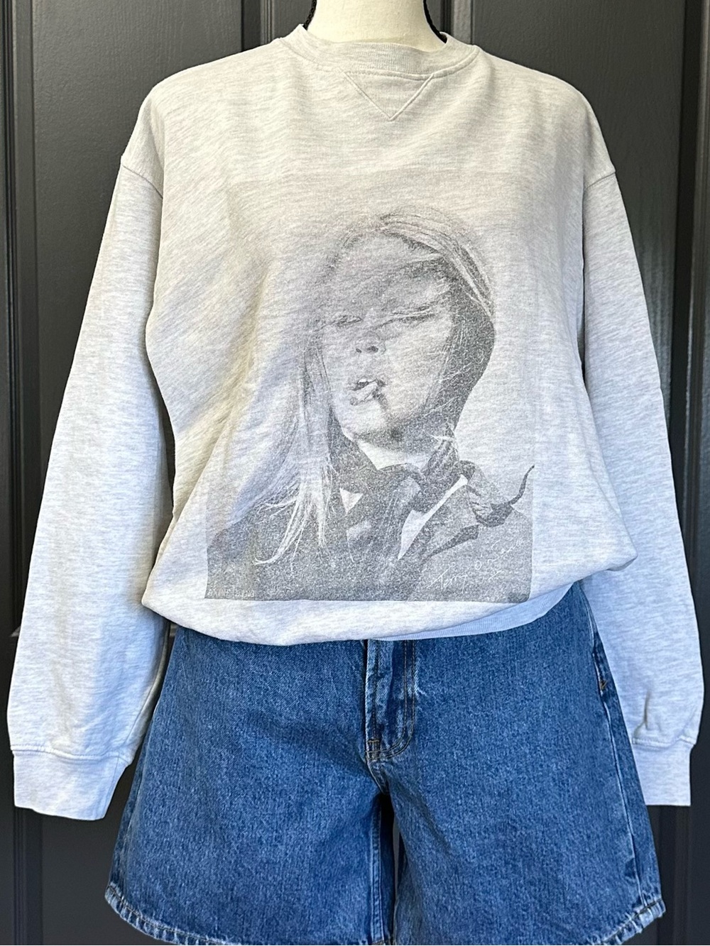 Anine Bing Ramona Sweatshirt - Terry O’Neil pic of Bridgette Bardot